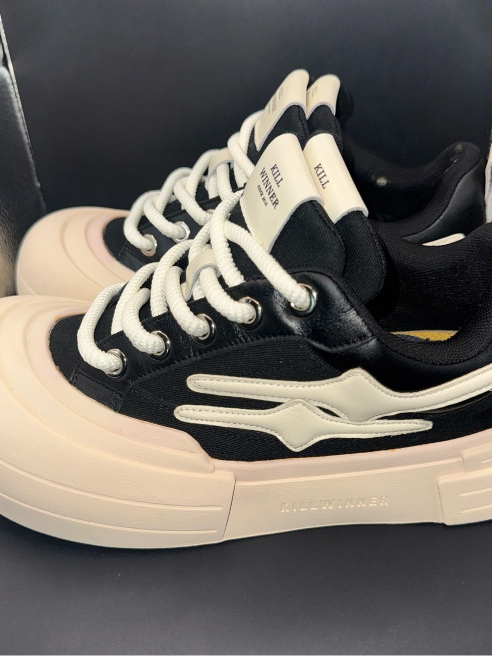Size 7 - Kill Winner Canvas Smile Life Sneaker, Clean, No Box, Flaws *read* - Picture 2 of 10